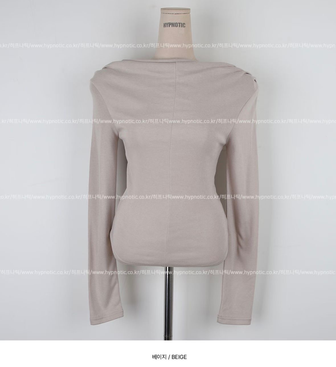 BUSTLING韓國直郵女士新品時尚熱賣26春夏人氣推薦長袖T恤BUSTLING長袖T恤圖色3