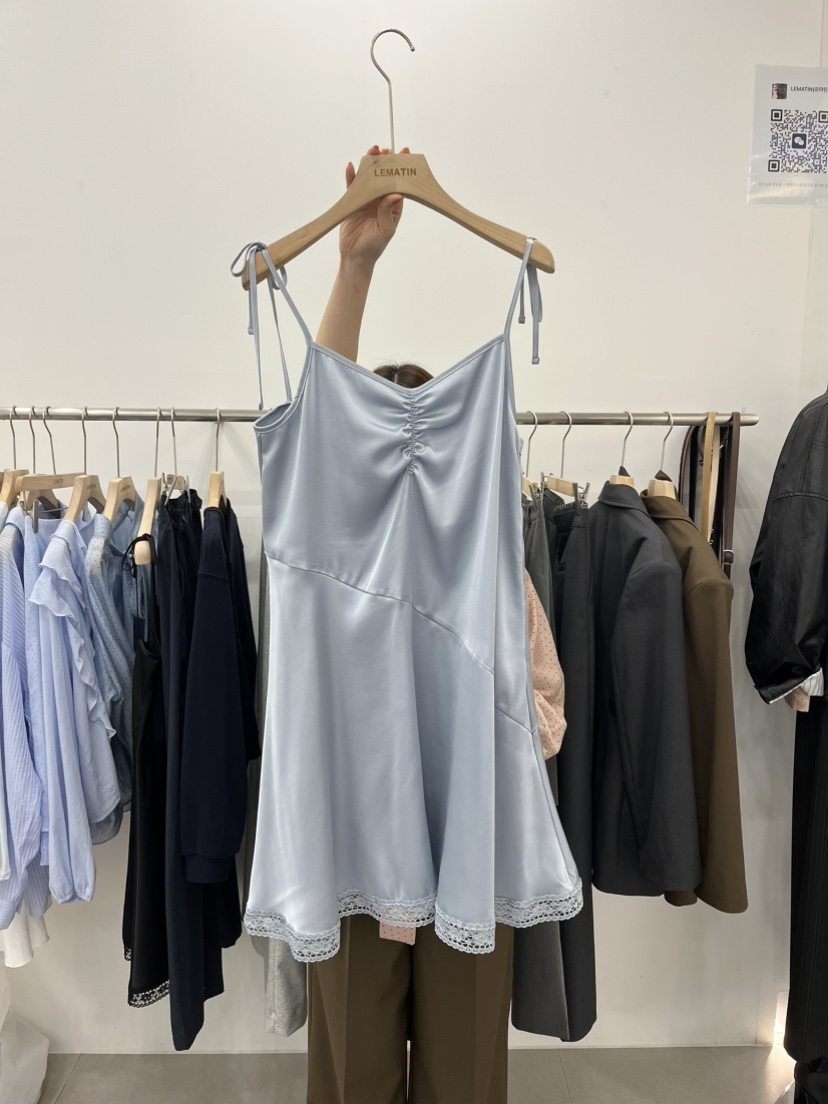 LEMATIN韓國東大門代購女裝新款熱賣職業休閑人氣連衣裙褶皺LEMATIN連衣裙圖色2