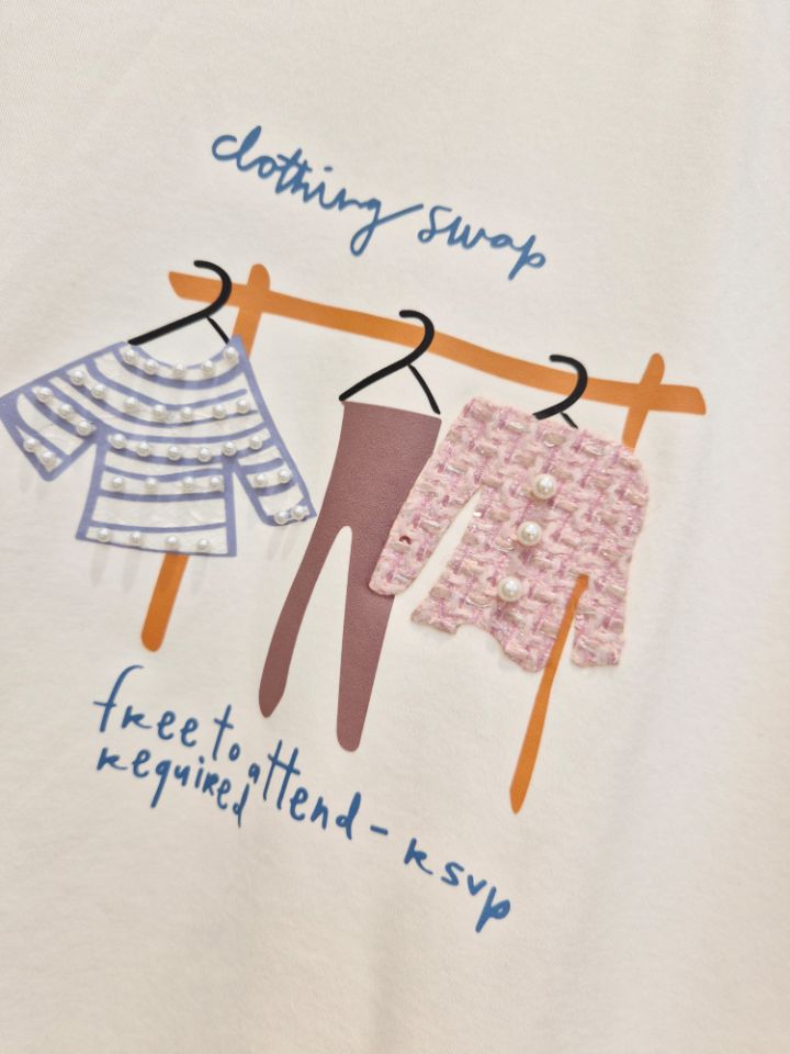 BLING BLING-S/RICO韓國直郵實拍女裝新品26春夏時尚T恤BLING BLING-S/RICOT恤