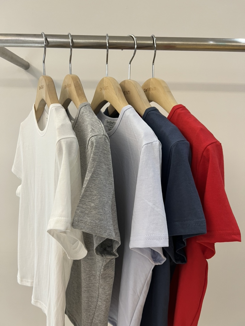 DE VENTI韓國直郵實拍女士新款休閑時尚26春夏職業推薦T恤DE VENTIT恤