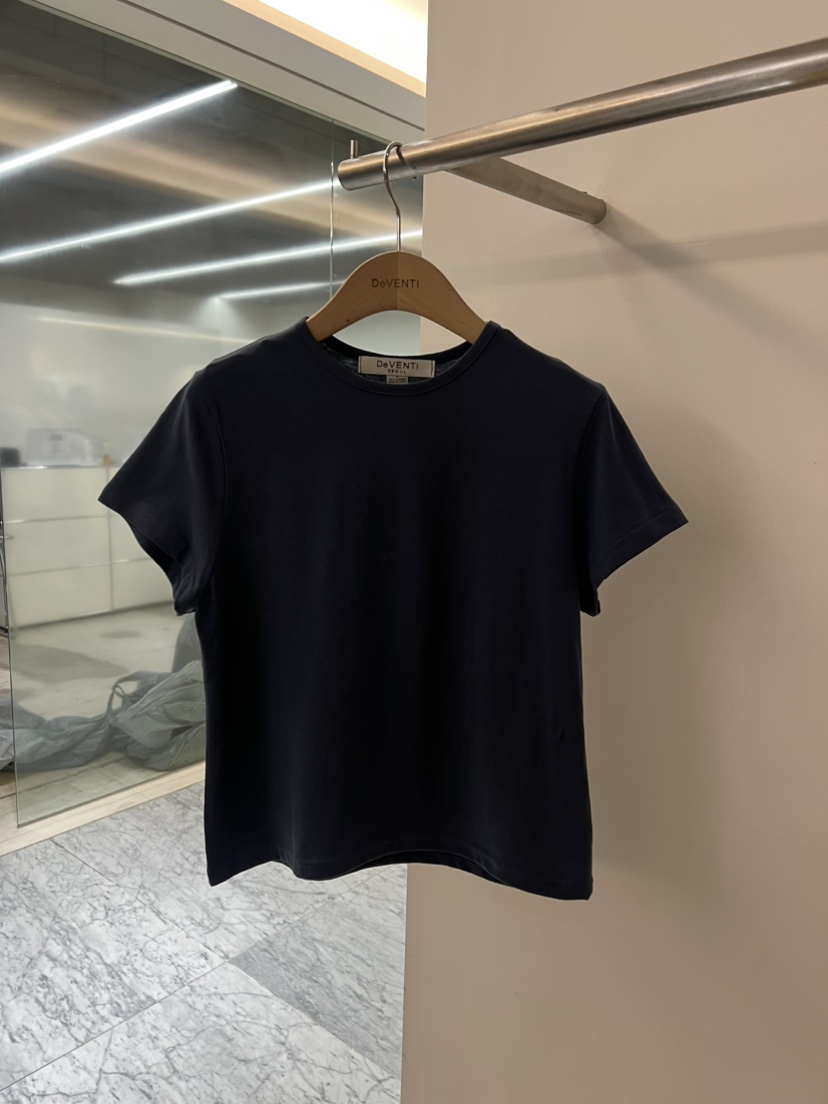 DE VENTI韓國直郵實拍女士新款休閑時尚26春夏職業推薦T恤DE VENTIT恤圖色4