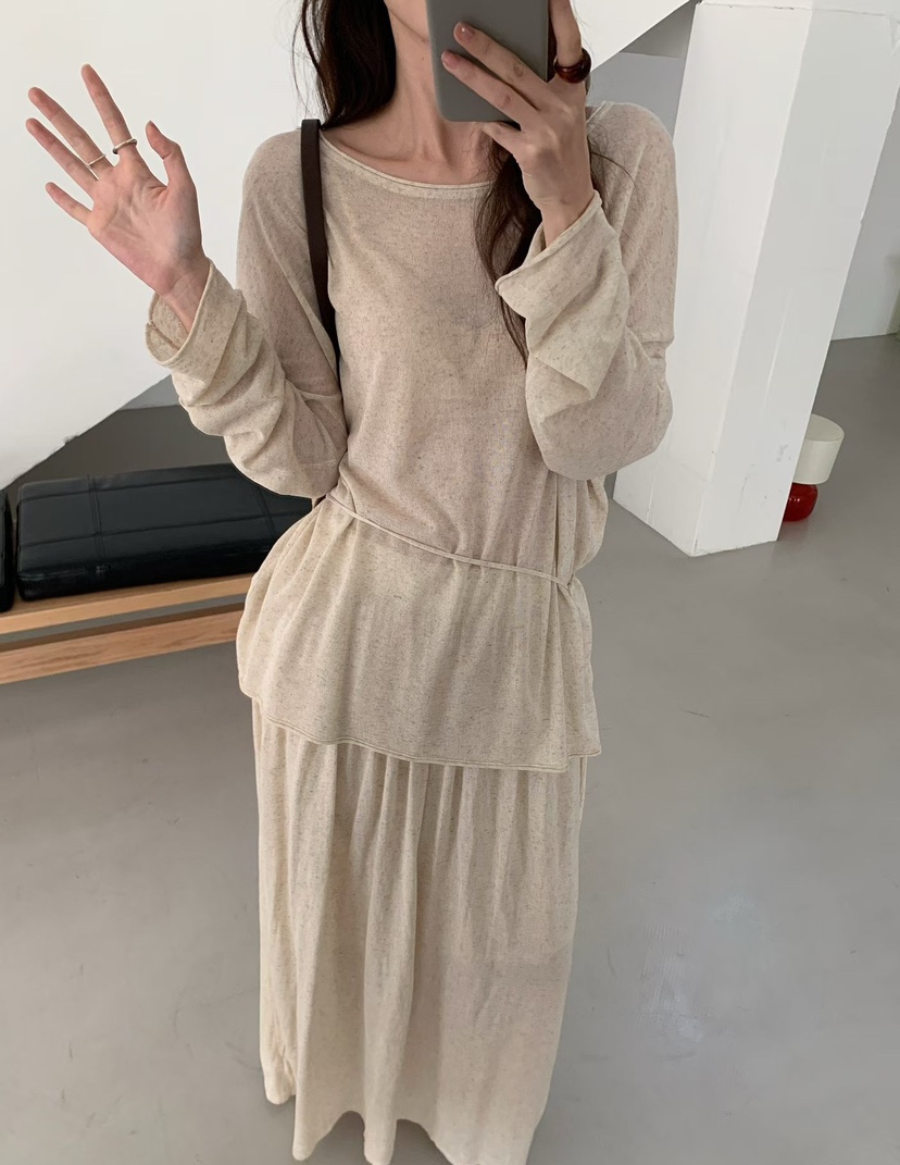 OLA韓國東大門代購女裝新品休閑推薦職業熱賣人氣時尚針織衫mellor/OLA針織衫