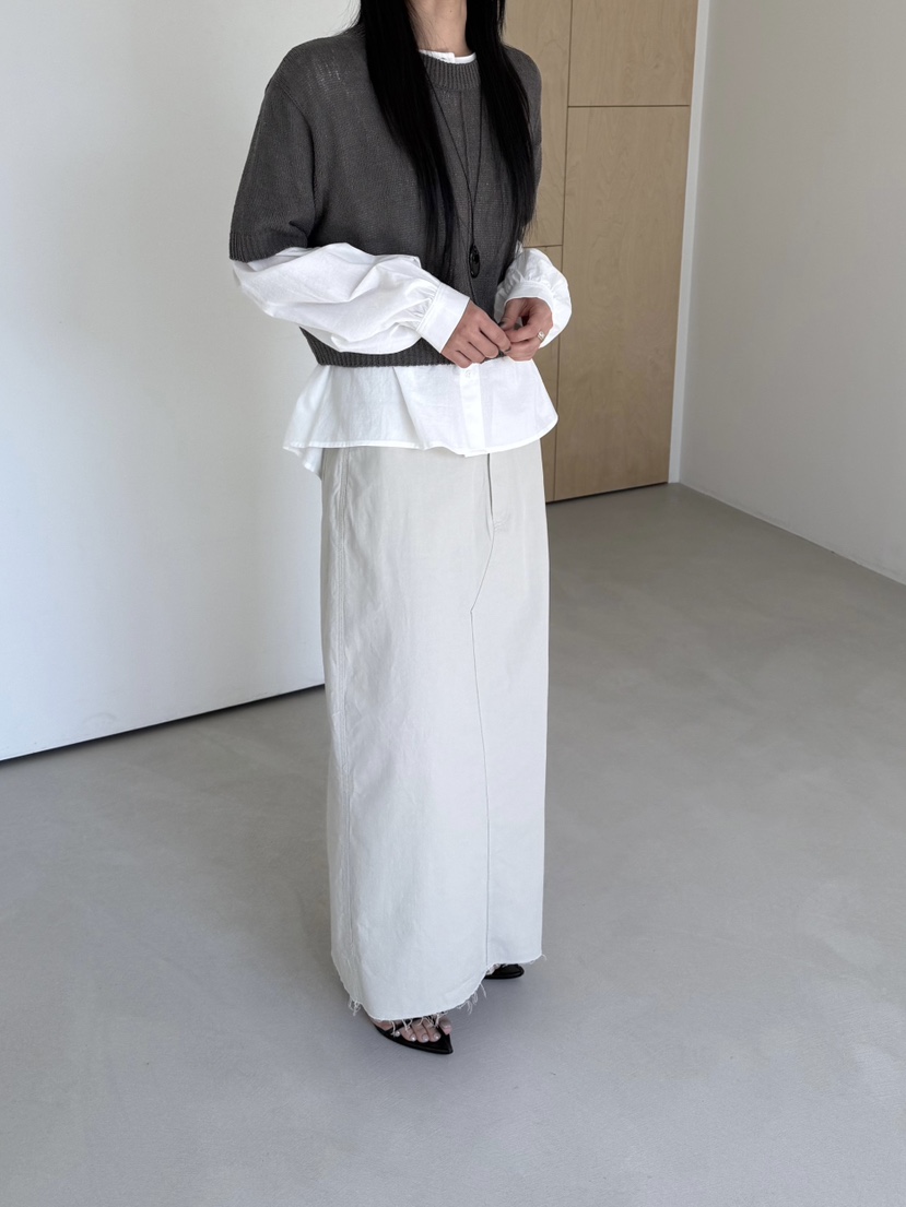 TAUPE韓國直郵女士新款人氣職業熱賣時尚推薦休閑26春夏長裙TAUPE長裙