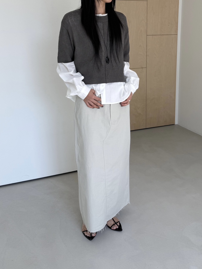 TAUPE韓國直郵女士新款人氣職業熱賣時尚推薦休閑26春夏長裙TAUPE長裙