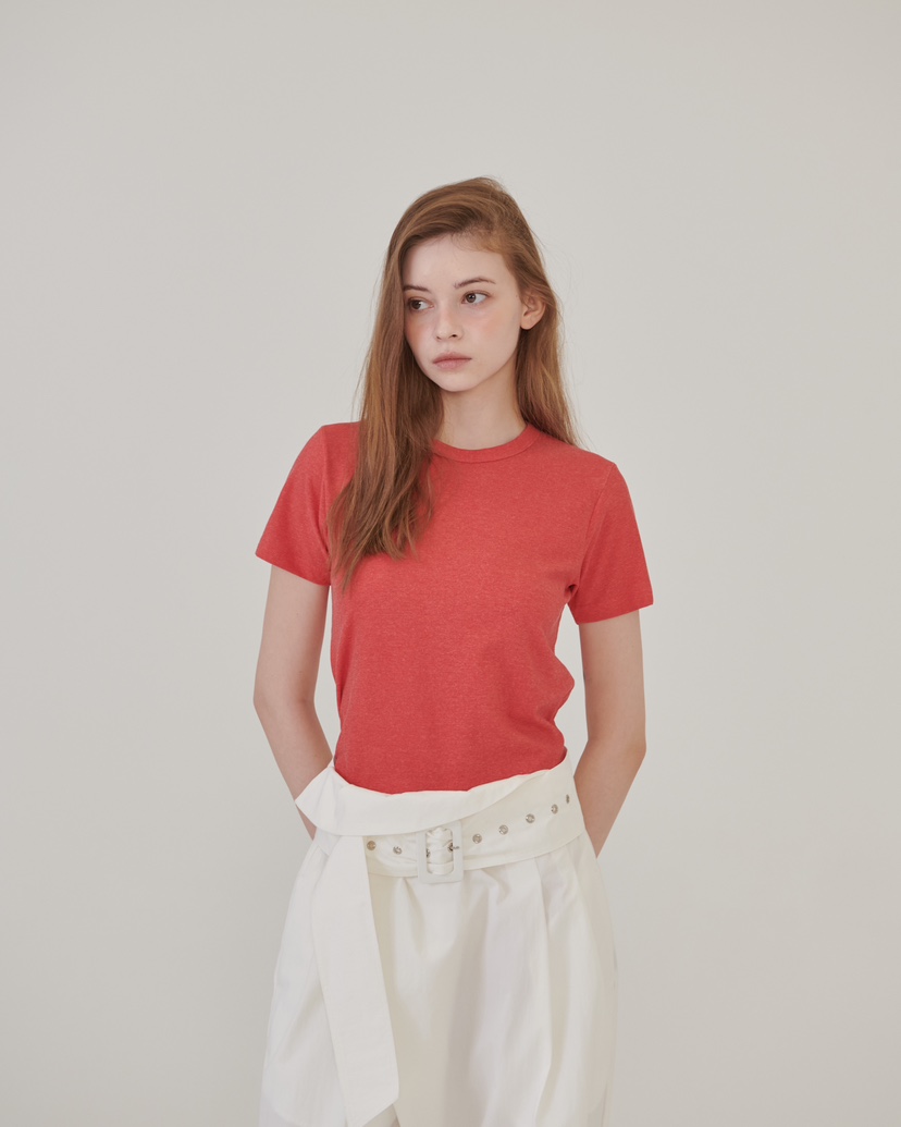 STAGE韓國直郵女士新款時尚休閑推薦人氣熱賣職業26春夏T恤STAGET恤