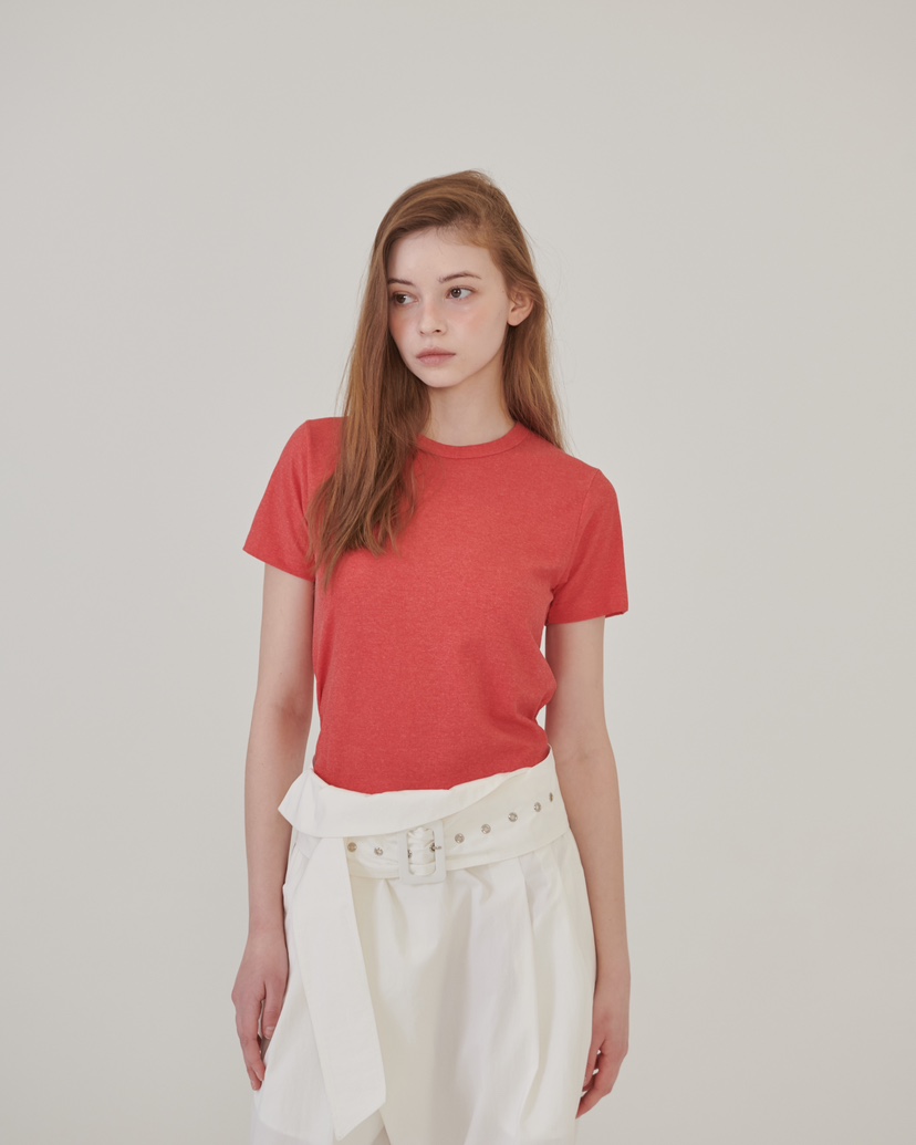 STAGE韓國直郵女士新款時尚休閑推薦人氣熱賣職業26春夏T恤STAGET恤