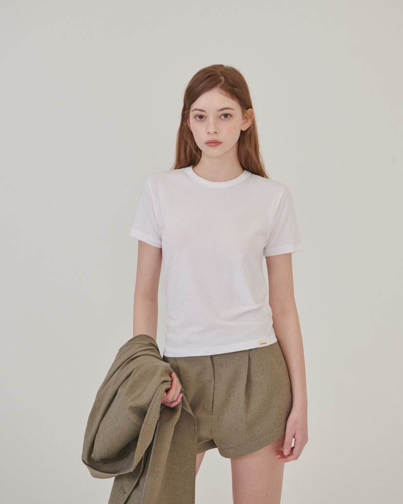 STAGE韓國直郵女士新款時尚休閑推薦人氣熱賣職業26春夏T恤STAGET恤