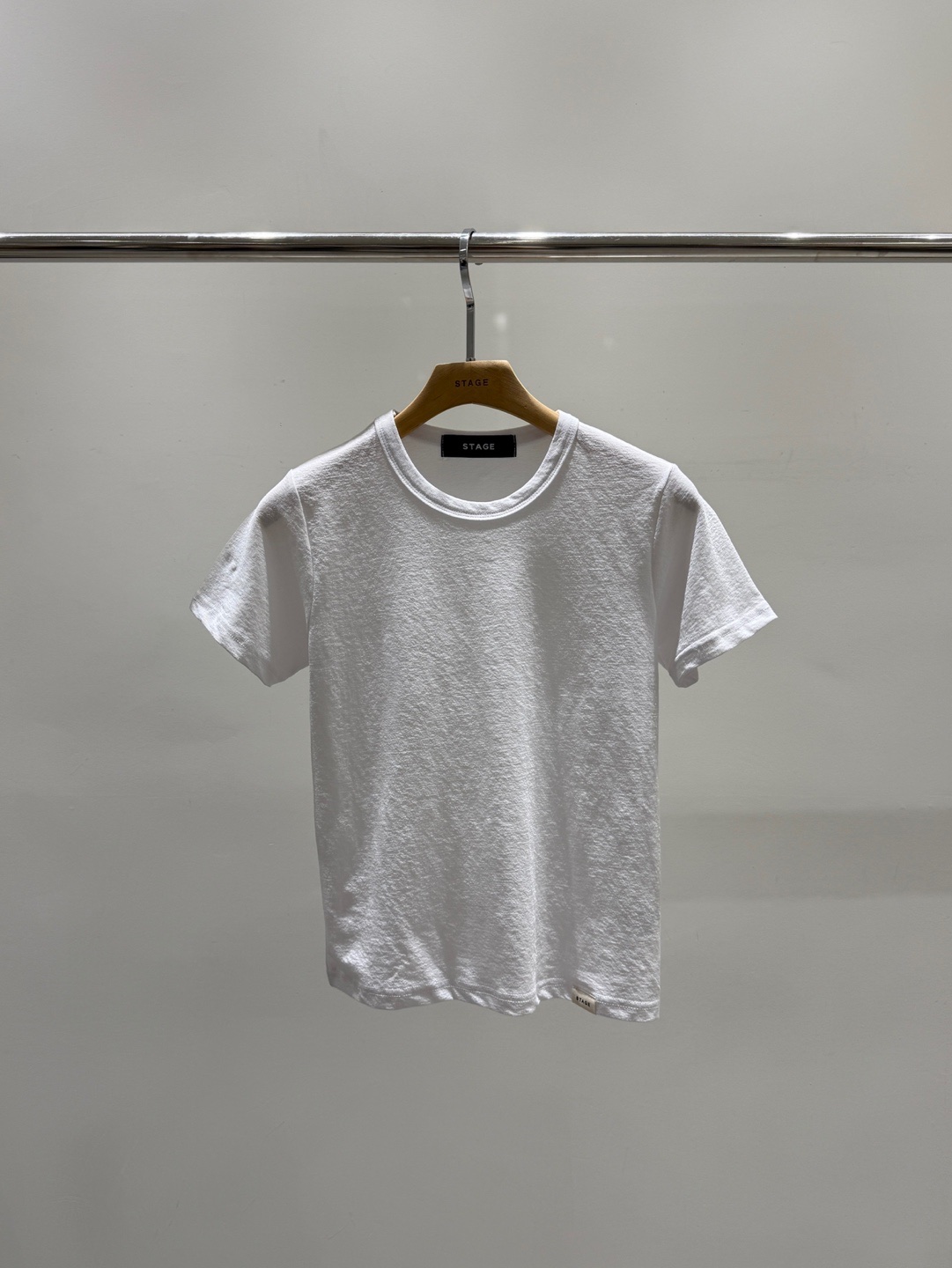 STAGE韓國直郵女士新款時尚休閑推薦人氣熱賣職業26春夏T恤STAGET恤圖色2