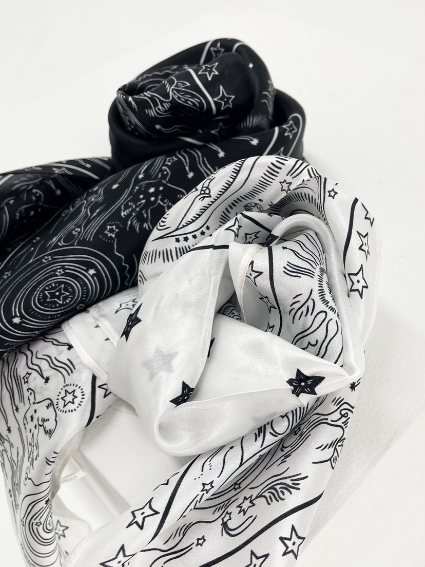 NICEALICE韓國直郵實拍女裝新品休閑職業人氣圍巾披肩絲綢NICEALICE圍巾/披肩