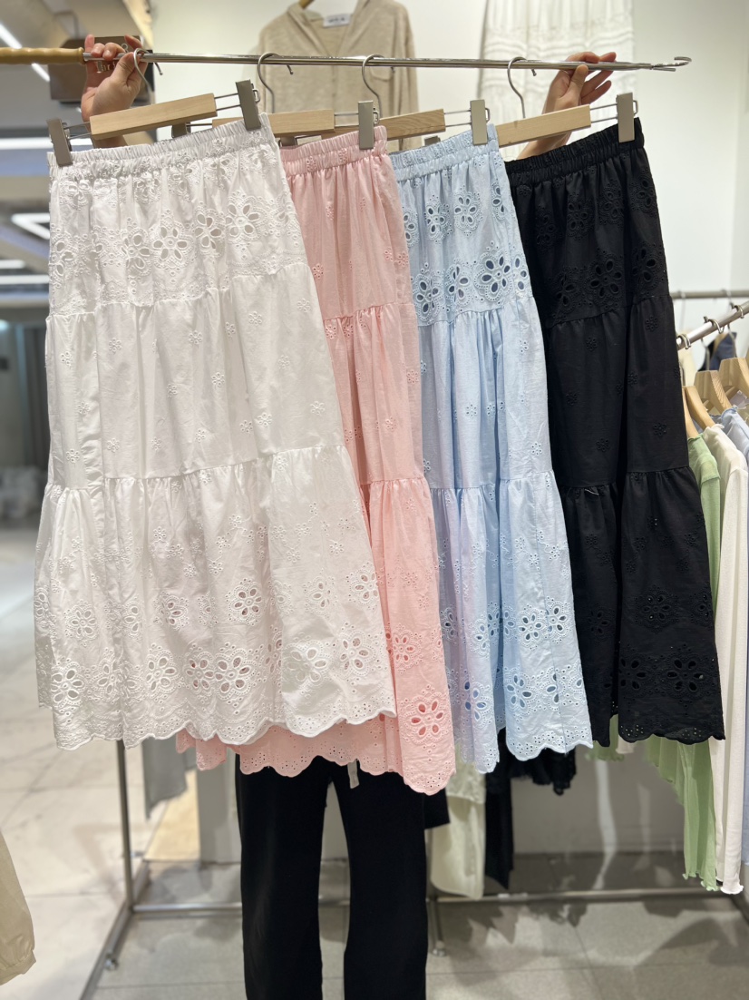 OLA韓國代購女裝新款職業熱賣26春夏休閑推薦時尚人氣長裙mellor/OLA長裙