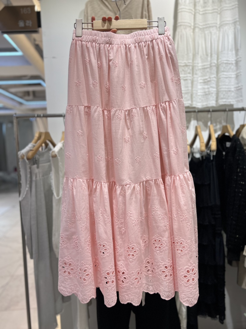 OLA韓國代購女裝新款職業熱賣26春夏休閑推薦時尚人氣長裙mellor/OLA長裙圖色2