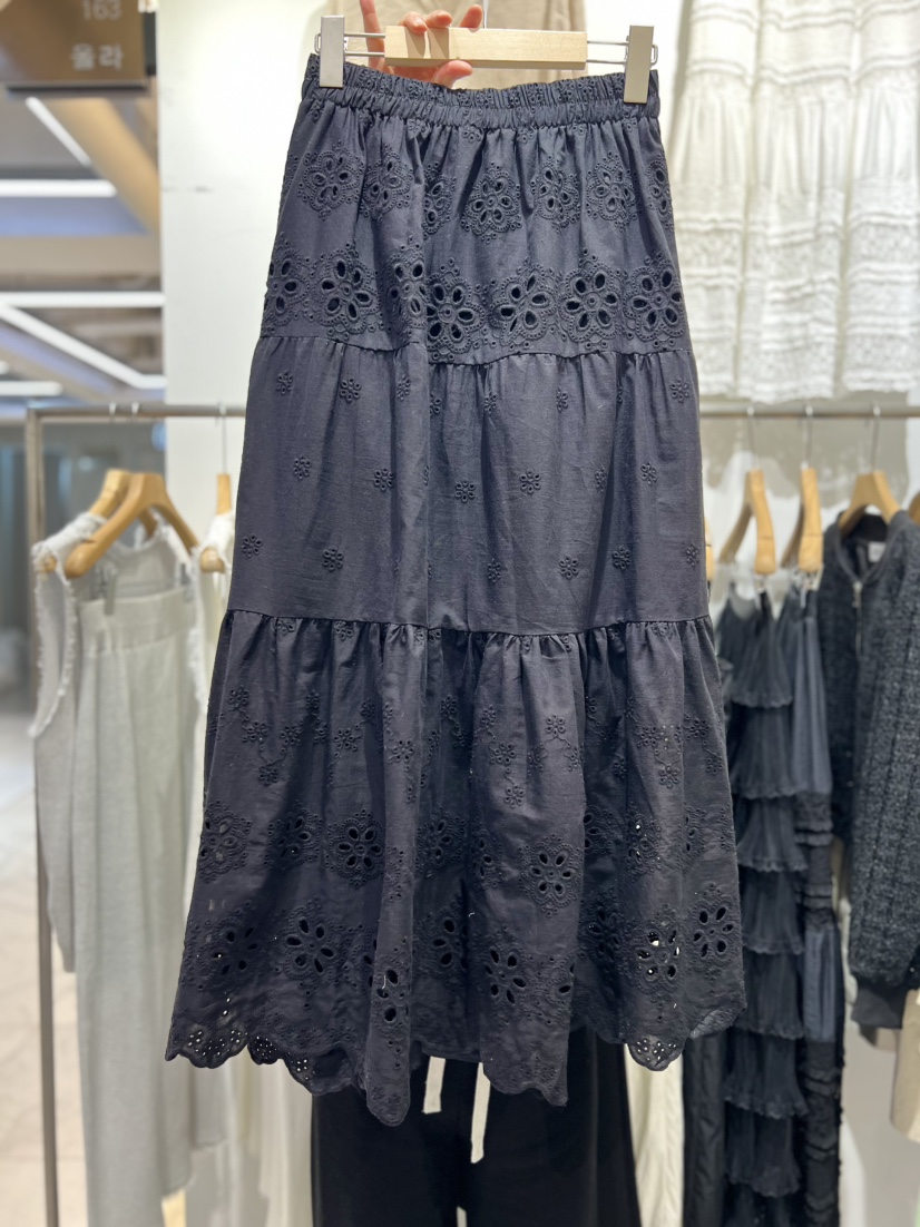 OLA韓國代購女裝新款職業熱賣26春夏休閑推薦時尚人氣長裙mellor/OLA長裙圖色4