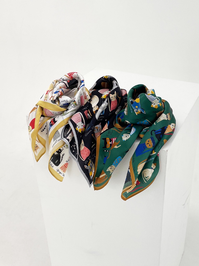 NICEALICE韓國東大門代購女士新款推薦熱賣圍巾披肩絲綢圍巾NICEALICE圍巾/披肩