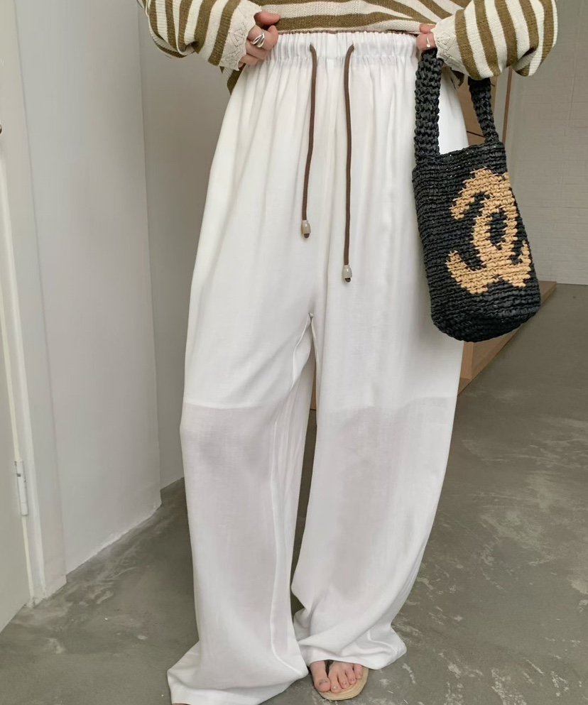 OLA韓國直郵女士新款26春夏時尚推薦熱賣職業人氣休閑休閑褲mellor/OLA休閑褲