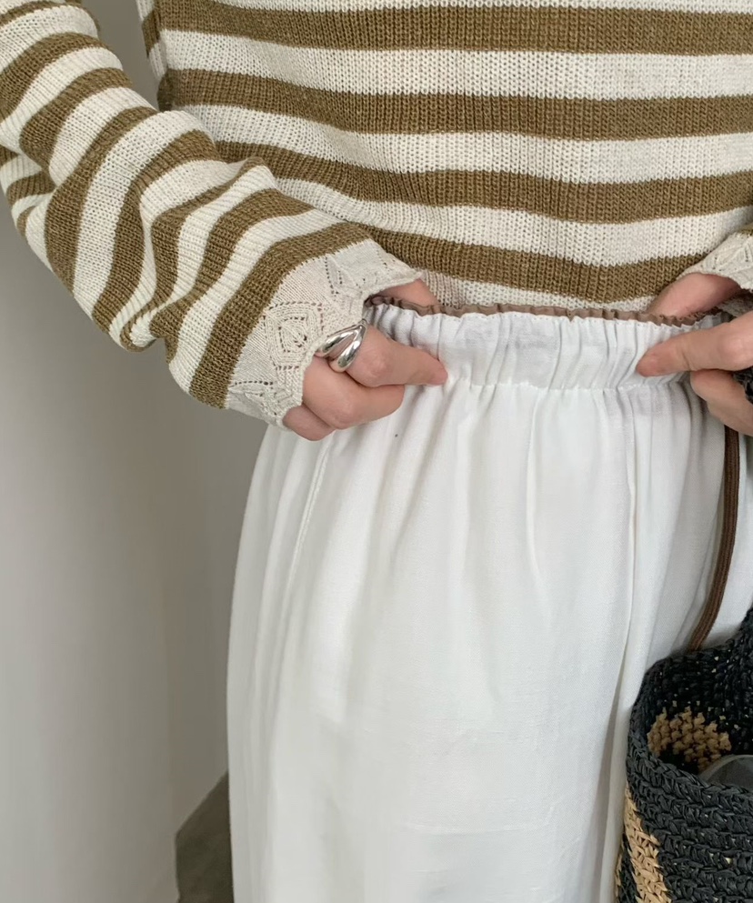 OLA韓國直郵女士新款26春夏時尚推薦熱賣職業人氣休閑休閑褲mellor/OLA休閑褲