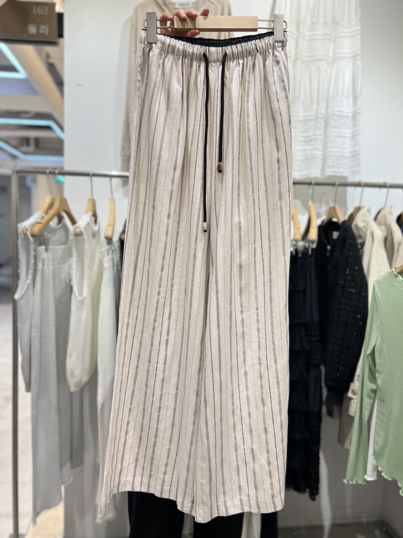 OLA韓國直郵女士新款26春夏時尚推薦熱賣職業人氣休閑休閑褲mellor/OLA休閑褲圖色3