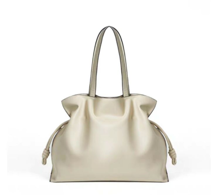 TROUVAILLE韓國代購女裝新品職業時尚單肩斜跨包牛皮褶皺TROUVAILLE單肩/斜跨包圖色4