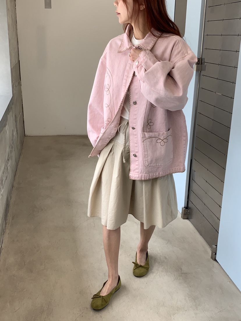 SUNDER MARKET韓國東大門代購女裝新款人氣半身裙中短裙棉SUNDER MARKET半身裙/中短裙