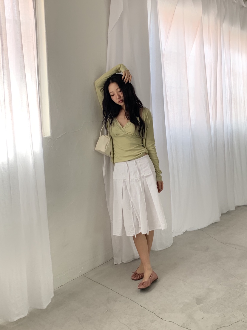 SUNDER MARKET韓國東大門代購女裝新款人氣半身裙中短裙棉SUNDER MARKET半身裙/中短裙