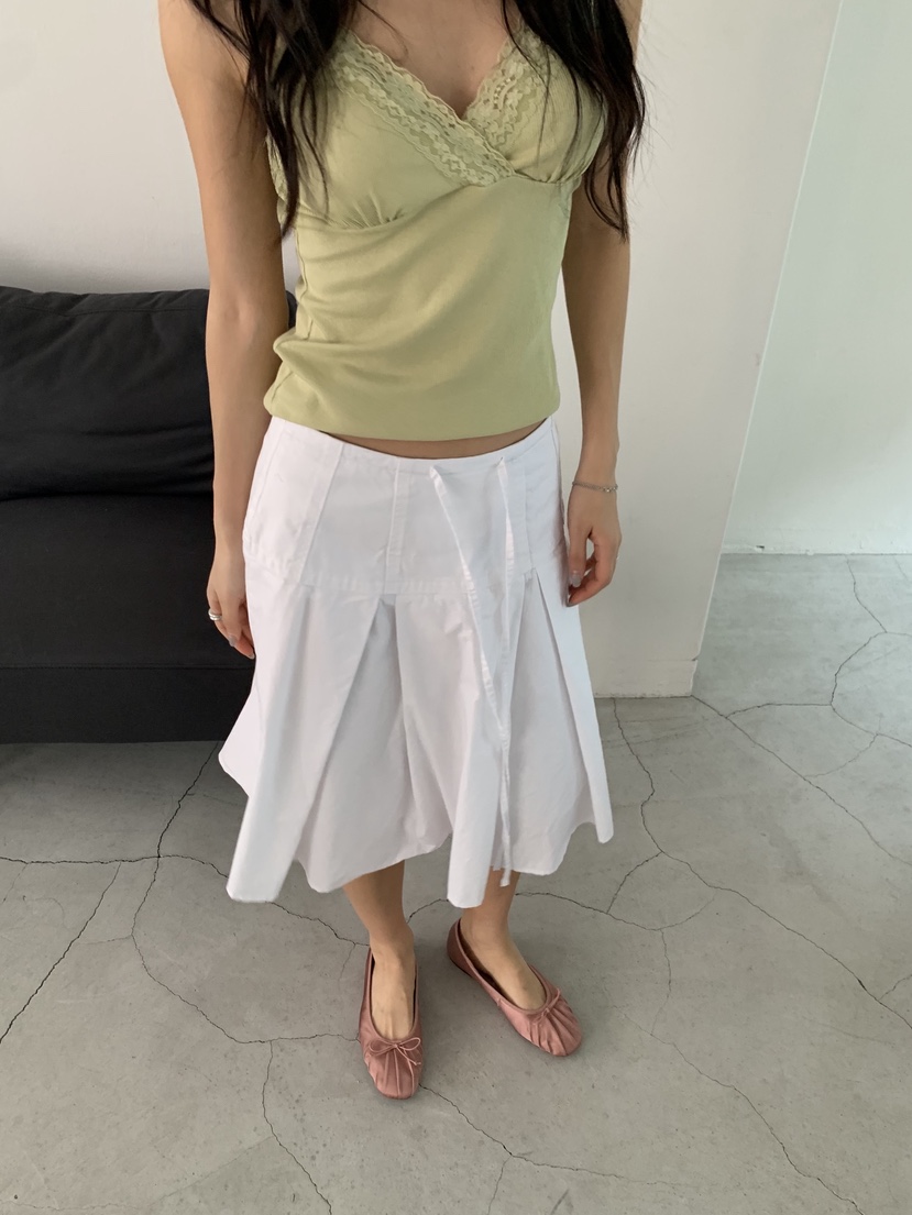 SUNDER MARKET韓國東大門代購女裝新款人氣半身裙中短裙棉SUNDER MARKET半身裙/中短裙