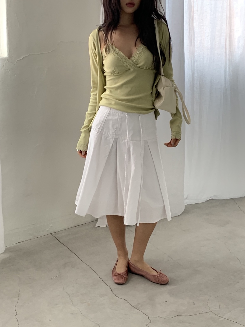 SUNDER MARKET韓國東大門代購女裝新款人氣半身裙中短裙棉SUNDER MARKET半身裙/中短裙