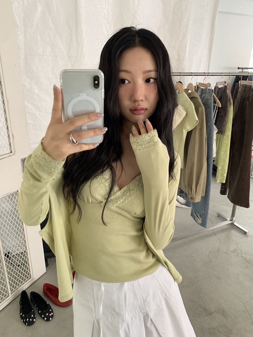 SUNDER MARKET韓國東大門代購女裝新款人氣半身裙中短裙棉SUNDER MARKET半身裙/中短裙