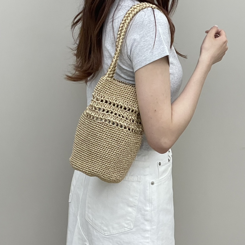 J PLACE韓國直郵女裝新品熱賣26春夏推薦人氣手提包網眼J PLACE手提包