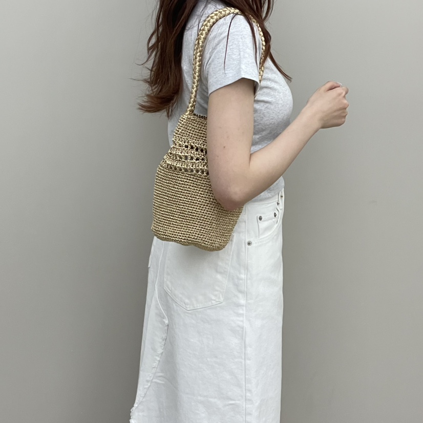 J PLACE韓國直郵女裝新品熱賣26春夏推薦人氣手提包網眼J PLACE手提包