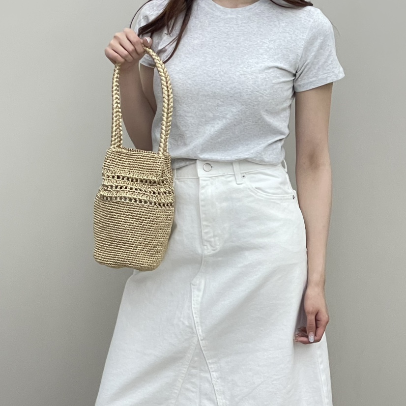 J PLACE韓國直郵女裝新品熱賣26春夏推薦人氣手提包網眼J PLACE手提包