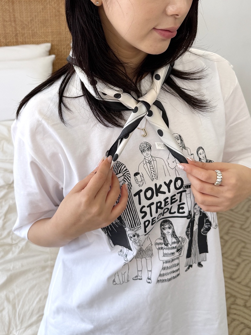 NICEALICE韓國直郵實拍女士新品推薦圍巾披肩格子絲綢圍巾NICEALICE圍巾/披肩