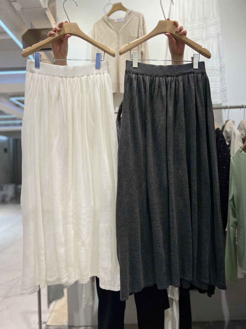 OLA韓國直郵實拍女士新款推薦26春夏職業時尚休閑熱賣長裙mellor/OLA長裙