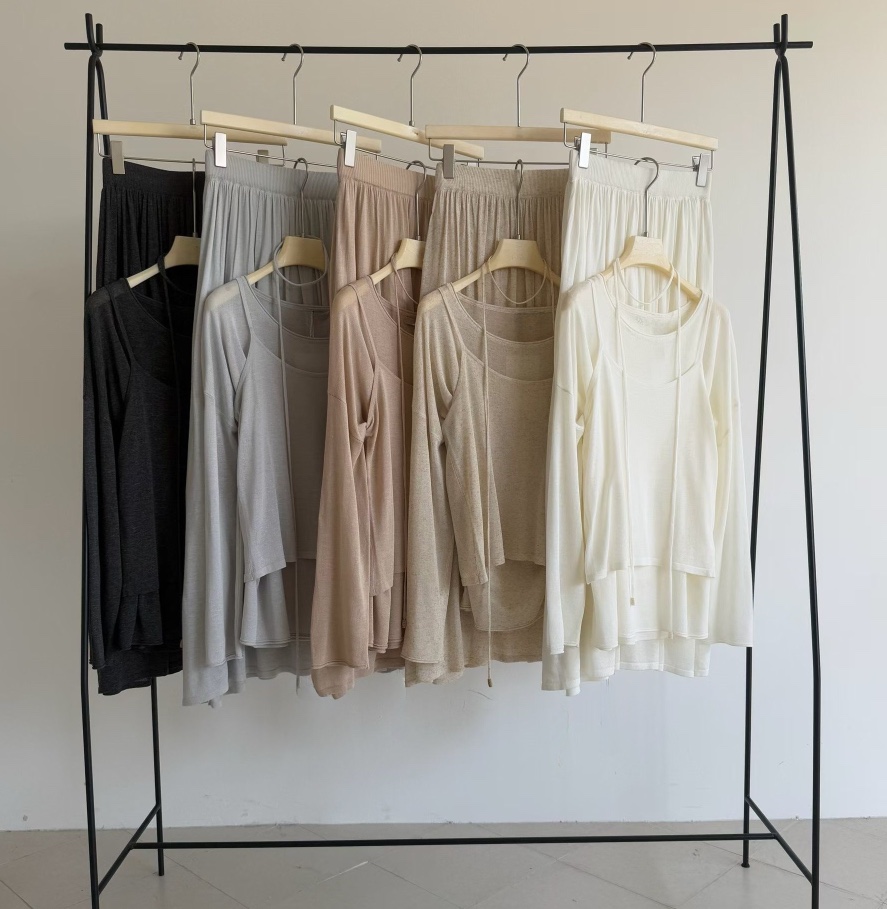 OLA韓國直郵實拍女士新款推薦26春夏職業時尚休閑熱賣長裙mellor/OLA長裙