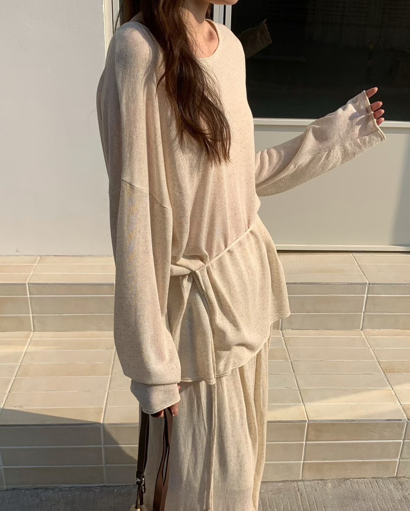 OLA韓國直郵實拍女士新款推薦26春夏職業時尚休閑熱賣長裙mellor/OLA長裙