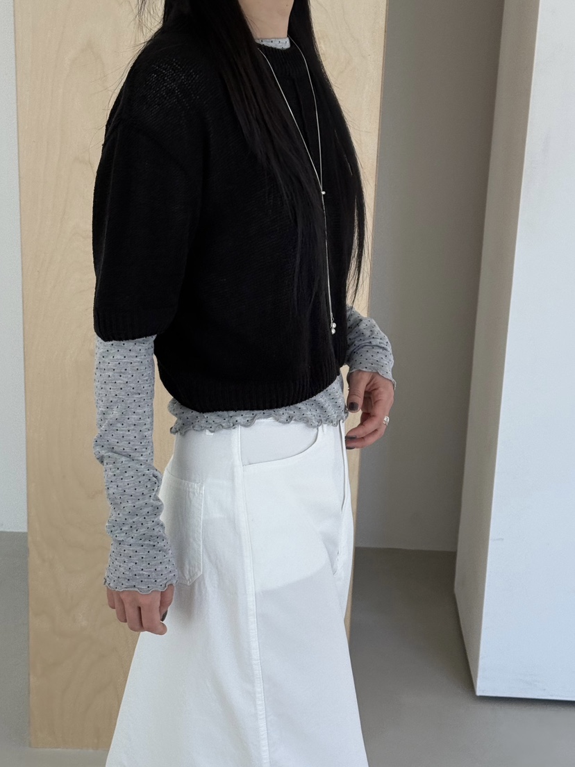 TAUPE韓國直郵實拍女裝新款職業熱賣休閑推薦時尚人氣針織衫TAUPE針織衫