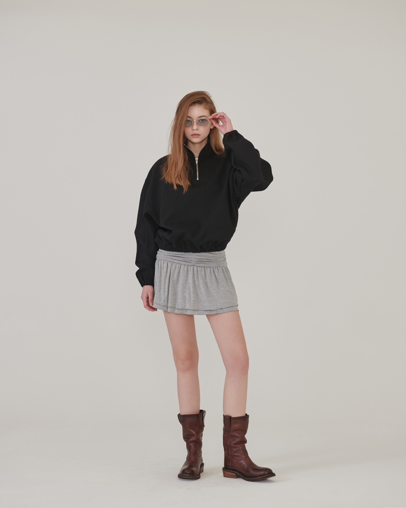 STAGE韓國東大門直郵女裝新品時尚熱賣26春夏吊帶背心褶皺STAGE吊帶/背心