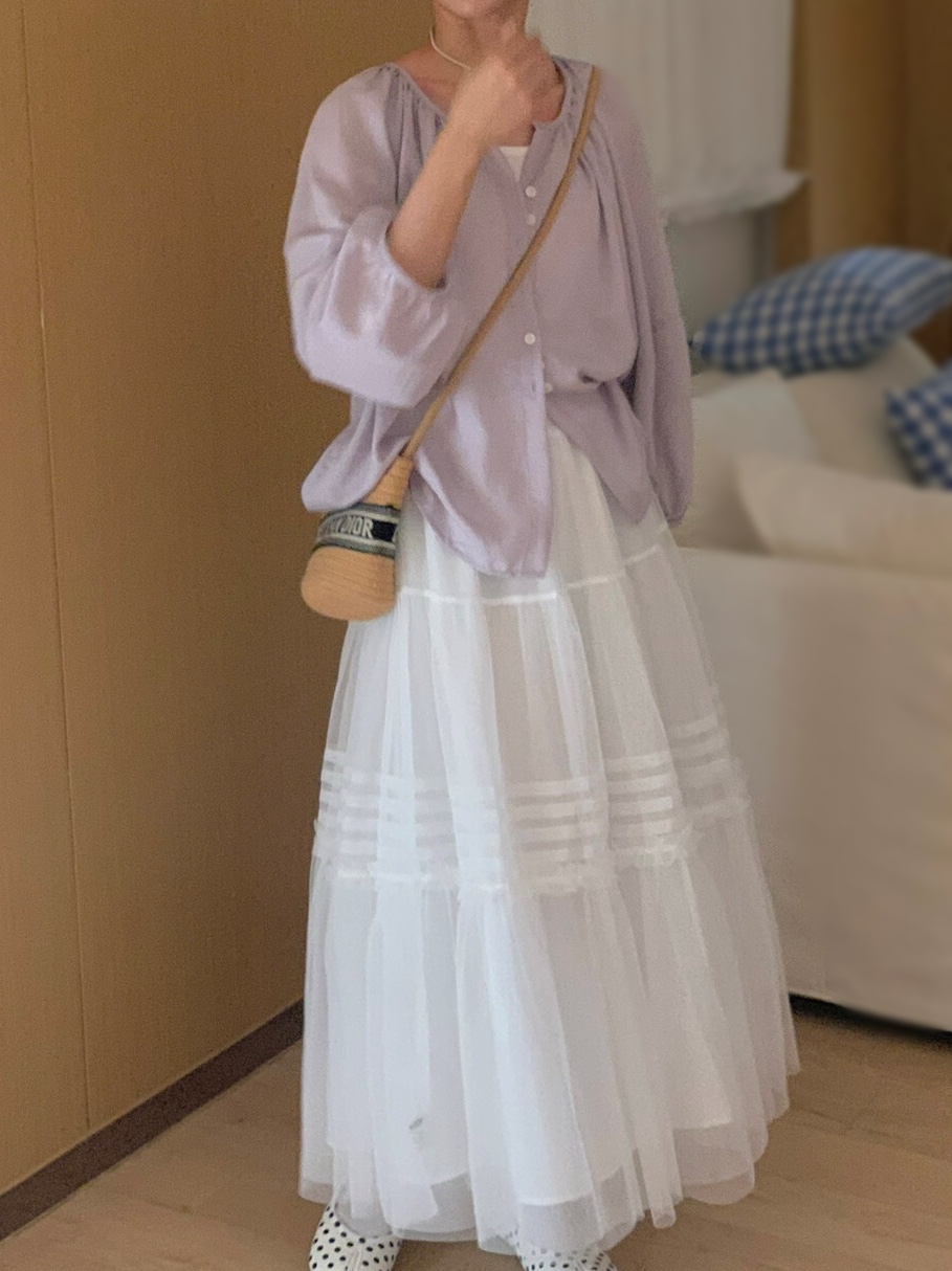 OLA韓國東大門代購女士新款26春夏休閑襯衫蕾絲衫不含吊帶mellor/OLA襯衫/蕾絲衫