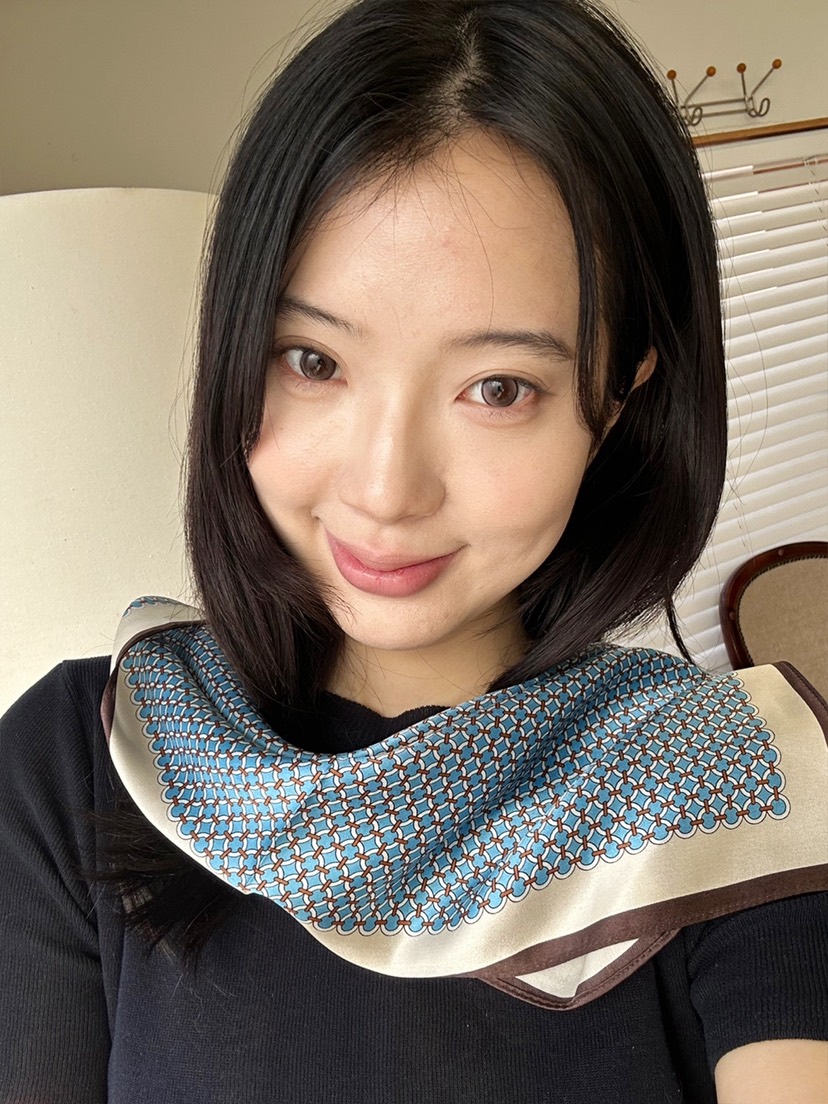 NICEALICE韓國直郵實拍女裝新款休閑推薦圍巾披肩絲綢圍巾NICEALICE圍巾/披肩