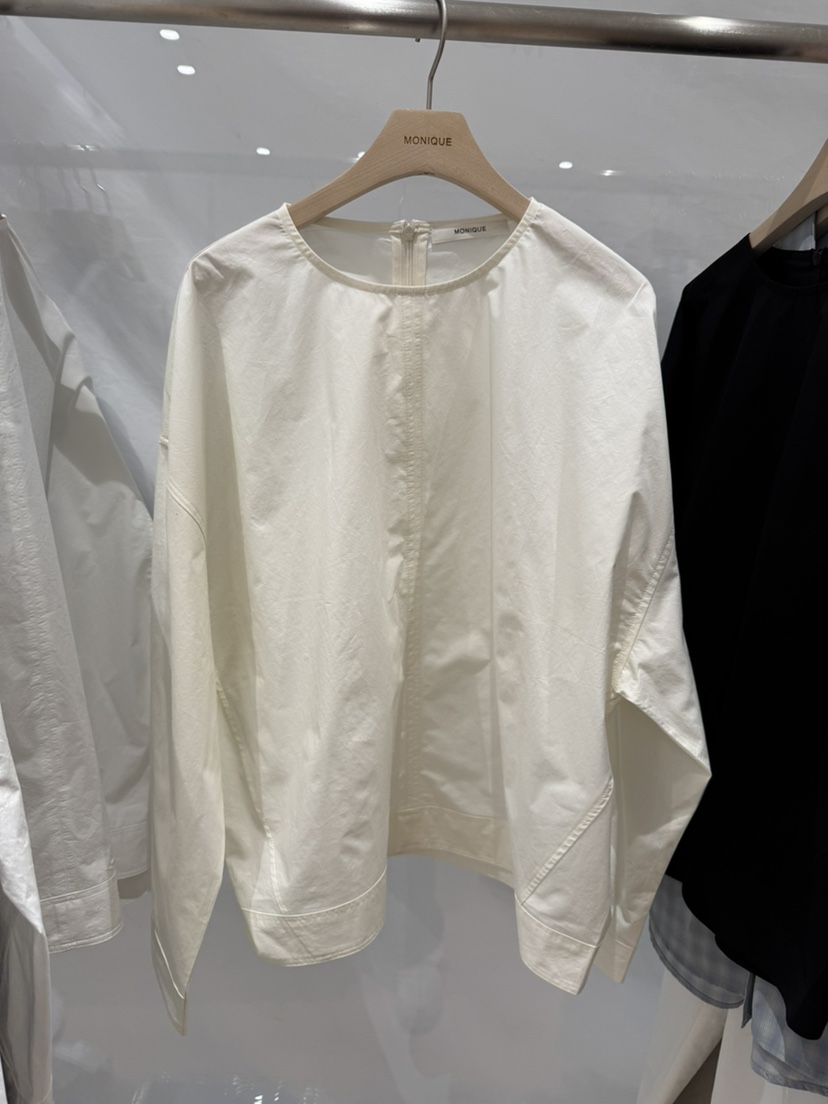 MONIQUE韓國東大門代購女士新款推薦時尚職業人氣襯衫蕾絲衫MONIQUE襯衫/蕾絲衫圖色2