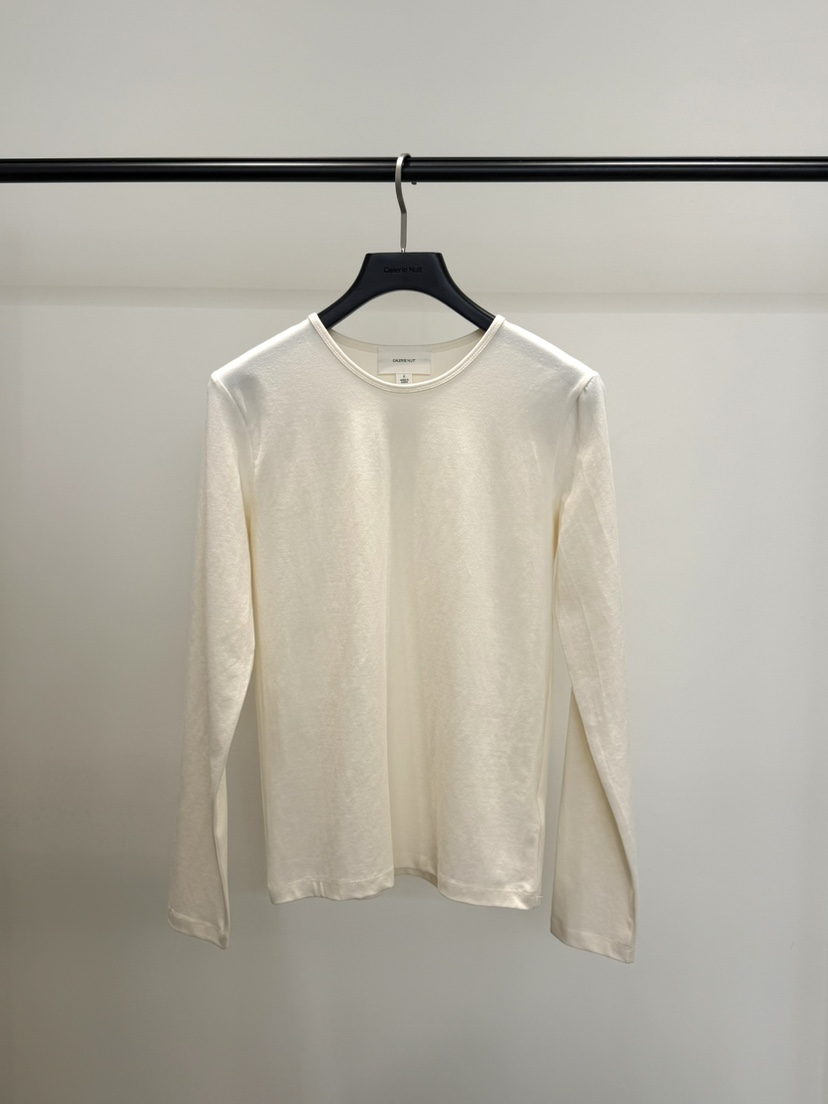 GALERIE NUIT韓國東大門直郵女士新款推薦職業休閑長袖T恤GALERIE NUIT長袖T恤圖色1