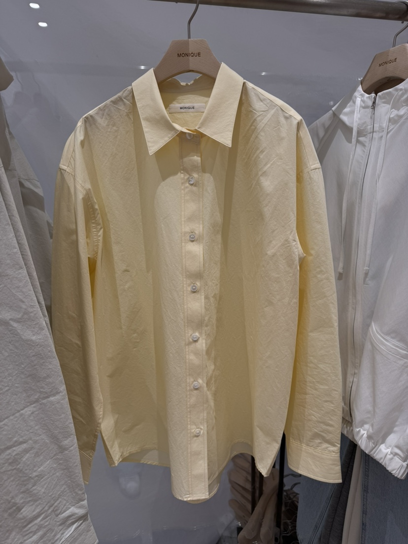 MONIQUE韓國直郵實拍女士新品熱賣人氣時尚26春夏襯衫蕾絲衫棉MONIQUE襯衫/蕾絲衫圖色3