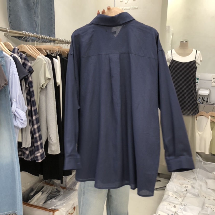 TAKE YOUE TIME韓國東大門直郵女裝新款休閑襯衫蕾絲衫透明TAKE YOUE TIME襯衫/蕾絲衫