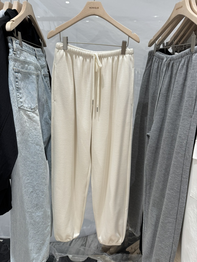 MONIQUE韓國東大門直郵女士新品26春夏熱賣時尚推薦休閑褲MONIQUE休閑褲圖色1