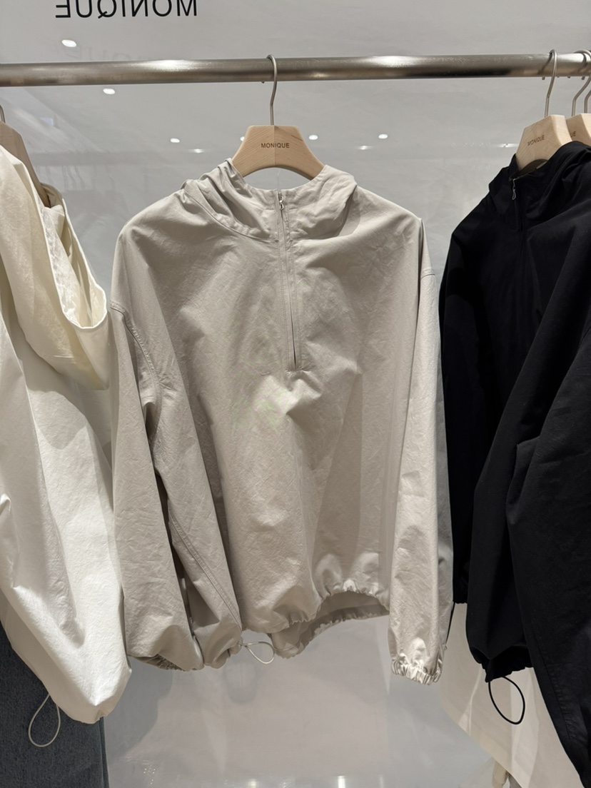 MONIQUE韓國東大門代購女士新品熱賣推薦26春夏衛衣棉質連帽MONIQUE衛衣圖色2
