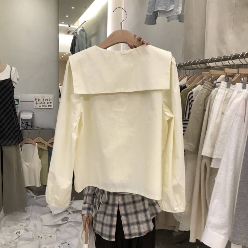 TAKE YOUE TIME韓國東大門直郵女士新款推薦襯衫蕾絲衫TAKE YOUE TIME襯衫/蕾絲衫