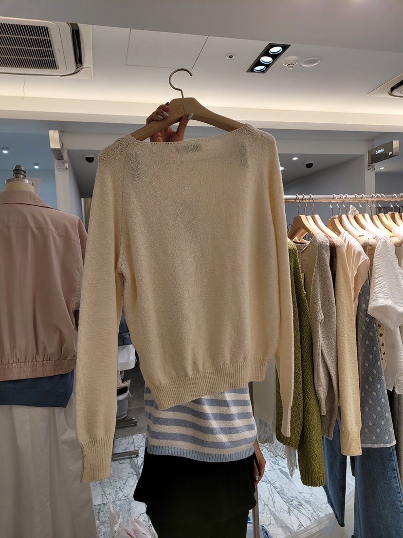 FF/SUNDAY韓國東大門代購女士新品推薦26春夏針織衫亞麻FF/SUNDAY針織衫