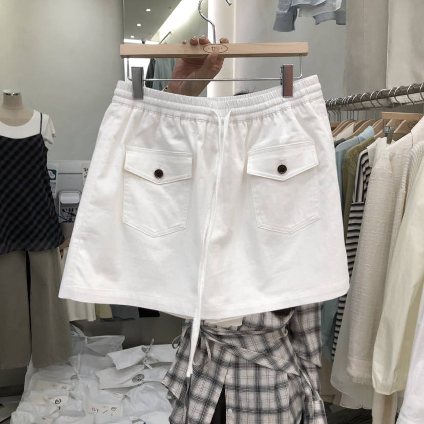 TAKE YOUE TIME韓國直郵女士新品休閑人氣推薦裙褲口袋TAKE YOUE TIME裙褲圖色2