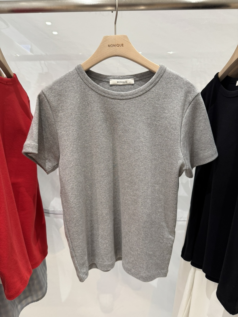 MONIQUE韓國直郵實拍女裝新款26春夏推薦休閑職業人氣T恤MONIQUET恤圖色3