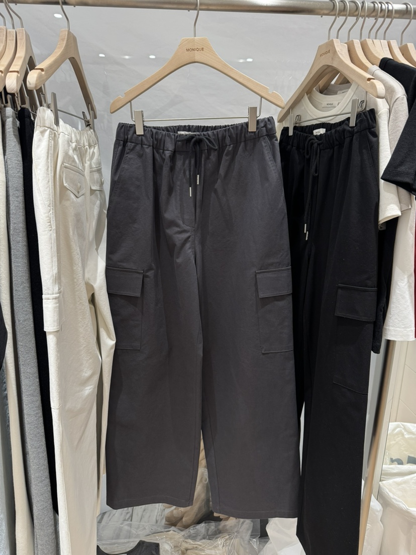 MONIQUE韓國東大門代購女裝新款休閑熱賣時尚26春夏休閑褲MONIQUE休閑褲圖色2