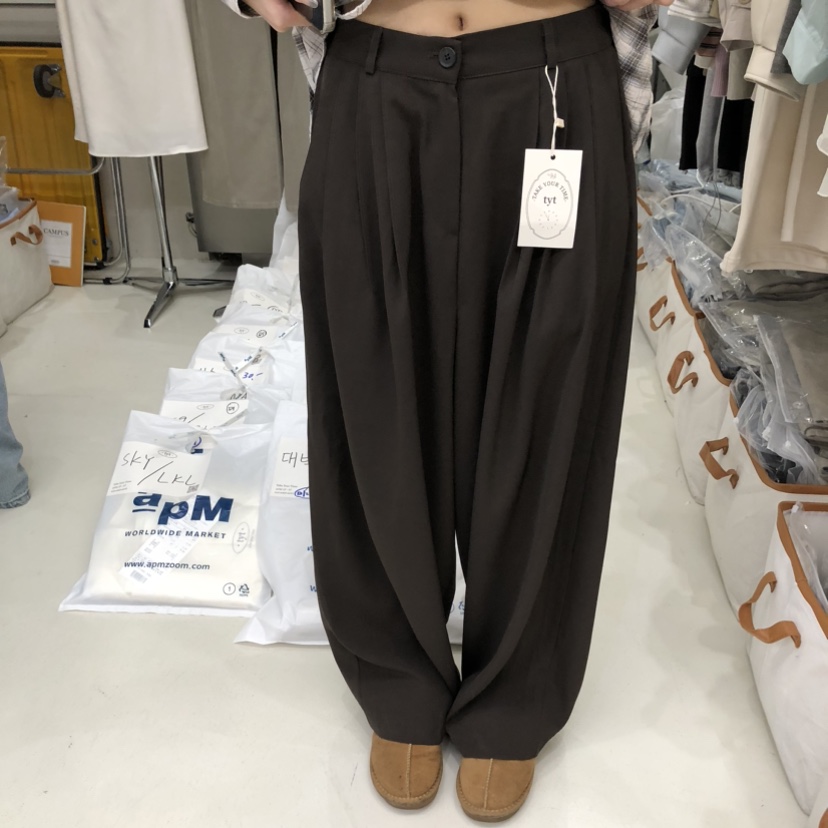 TAKE YOUE TIME韓國東大門代購女裝新品推薦休閑休閑褲TAKE YOUE TIME休閑褲圖色4