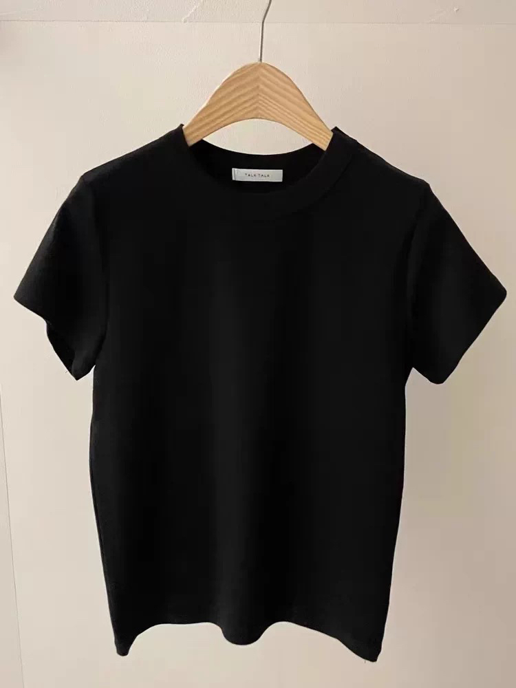 TALK TALK韓國直郵實拍女裝新款休閑人氣時尚職業熱賣T恤TALK TALKT恤圖色2